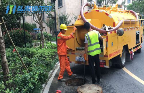 上海浦东新区曹路镇雨污管道清淤疏通